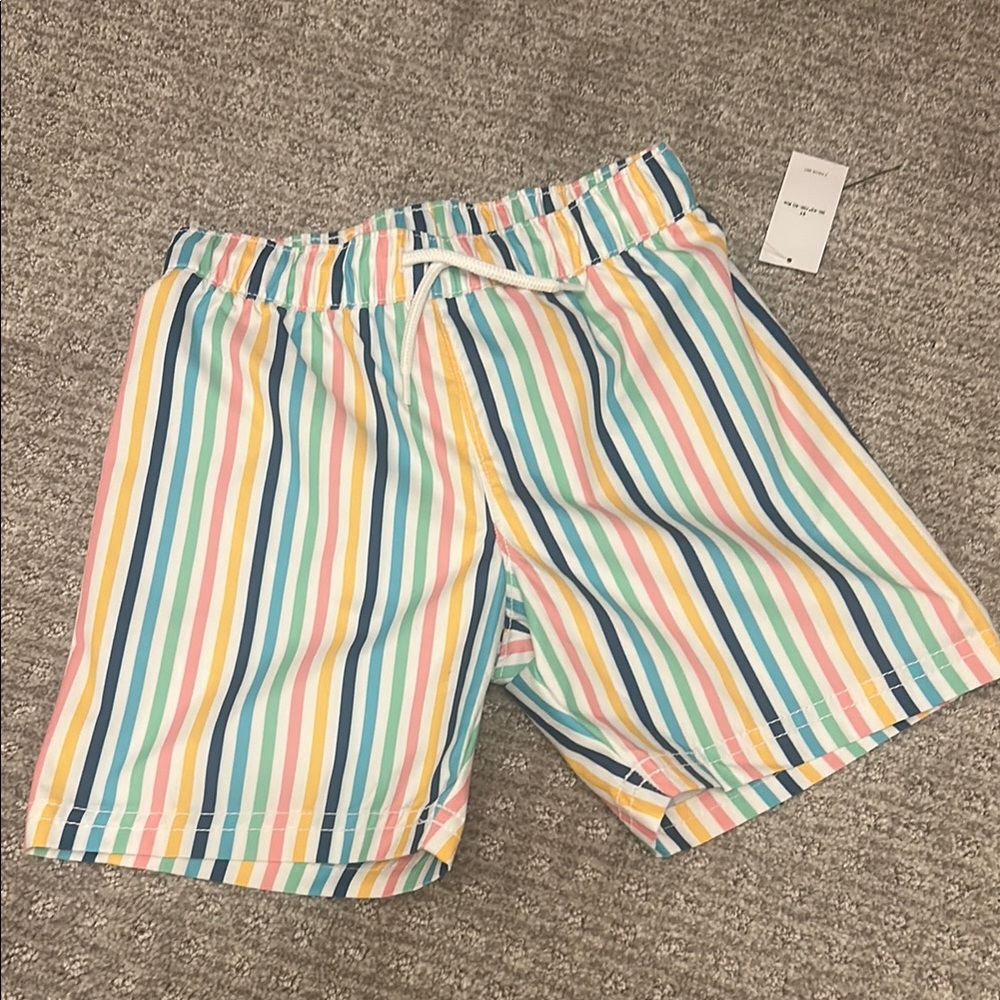 Old Navy Striped Swim Trunks